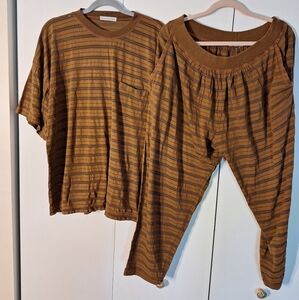 Vintage Christian de Castelnau Top and Bottom Set